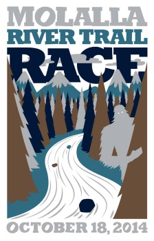 2014 Molalla River Trail Race Logo