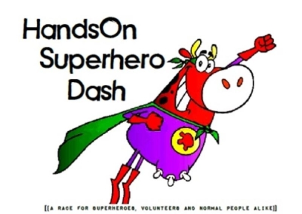 2014 HandsOn Super Hero Logo