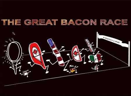 2015 Great Bacon Race Logo