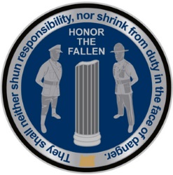 2016 OSP Fallen Trooper 5K, 10K, and CrossFit Relay Logo