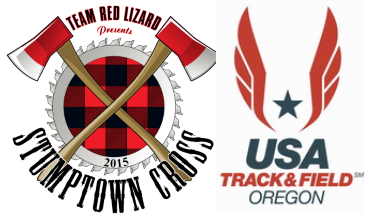 2015 Stumptown XC Race #4 Pier Park and USATF Oregon XC Championships W6K/M8K Logo