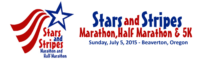 2015 Stars and Stripes Marathon, Half Marathon, 5K Logo