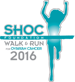 2016 12th Annual SHOC Walk & Run for Ovarian Cancer Logo