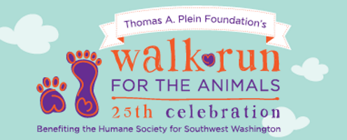 2016 SW Humane Walk\Run for the Animals 5K Logo