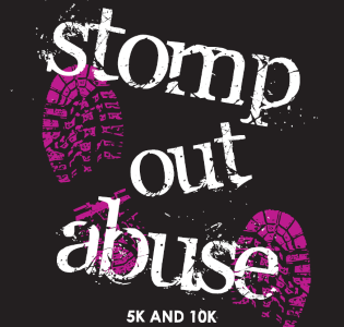 2016 Stomp Out Abuse 5K and 10K Logo