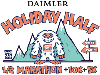 2018 Holiday Half, 10K, and 5K Logo