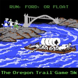 2018 Oregon Trail Game 5K Logo