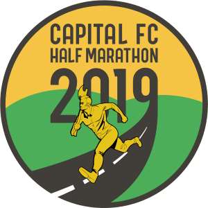 2019 Capital FC Half Marathon, 10K, 5K Logo