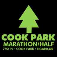 2019 Cook Park Marathon and Half Marathon Logo