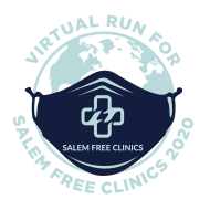 2020 Virtual Run for Salem Free Clinics Logo