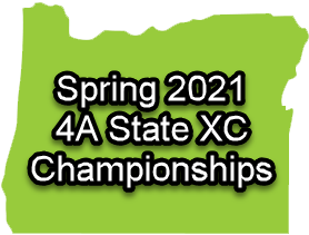 2021 Oregon 4A State XC Championships Logo