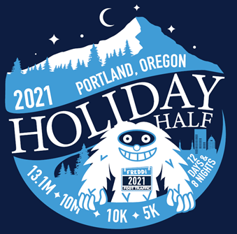 2021 Virtual Holiday Half Logo