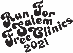 2021 Run for Salem Free Clinics Logo