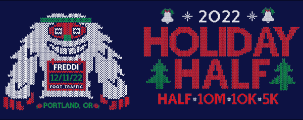 2022 Holiday Half Logo
