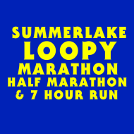 2022 Summerlake Loopy Marathon, Half Marathon, 7 Hour Race Logo