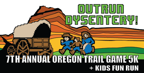 2022 Oregon Trail Game 5K Logo
