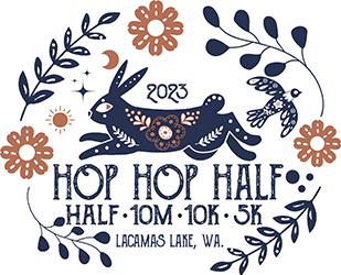 2023 Hop Hop Half Logo
