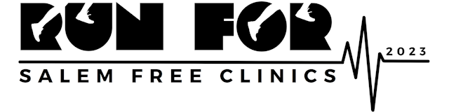 2023 Run for Salem Free Clinics Logo