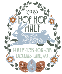 2025 Hop Hop Half Logo