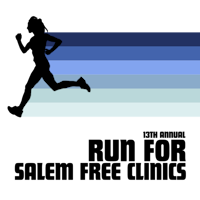 2025 Run for Salem Free Clinics Logo