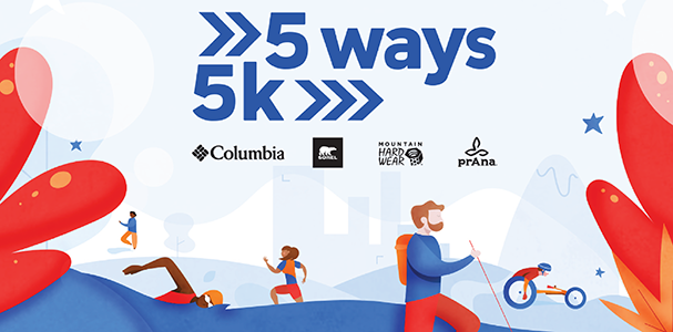 2021 Memorial Day - 5 Ways 5K Logo