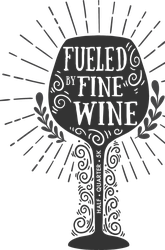 2026 Fueled By Fine Wine Logo