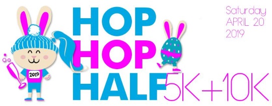 2019 Hop Hop Half 10K 5K Logo