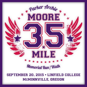 2015 Parker Archie Moore 3.5 Mile Memorial Run/Walk Logo