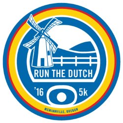 2016 Run The Dutch 5K Logo