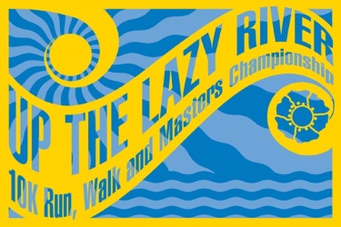 2015 Up The Lazy River 10K and Masters Championships Logo