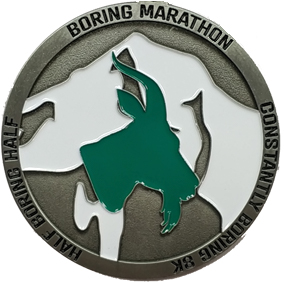 2020 Virtual Boring Marathon Logo