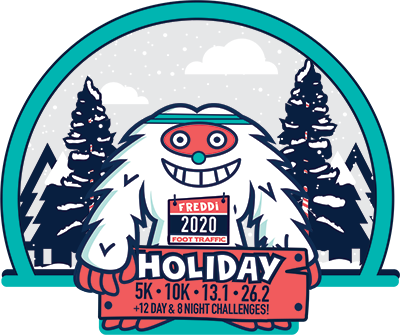 2020 Virtual Holiday Half Logo