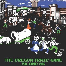 2017 Oregon Trail Game 5K Logo