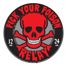 2016 Pick Your Poison 12 Hour and 24 Hour Relay Logo