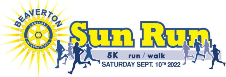 2022 Beaverton Sun Run 10K 5K Logo